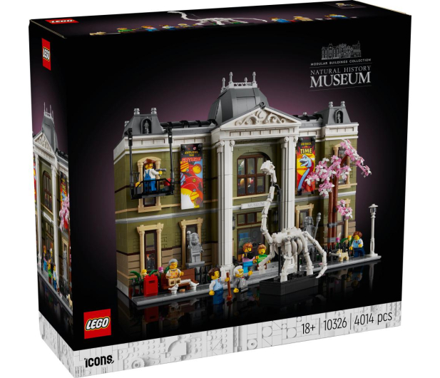 LEGO Icons 10326 Muzeum Historii Naturalnej - 1202301 - zdjęcie 3